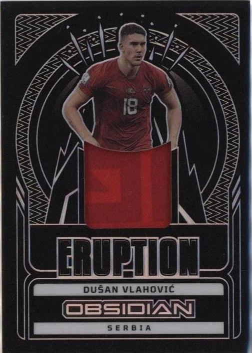 2022-23 Panini Obsidian - Dusan Vlahovic #ER-DV for sale | eBay