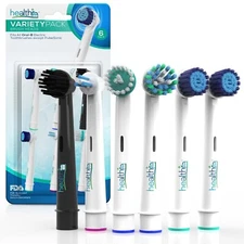 Compatible with Oral-B Electric Toothbrush Variety Replacement Head 6 Pack