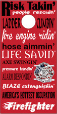 Firefighter Job Profile LAMINATED Cornhole Wrap Bag Toss Skin Decal Sticker