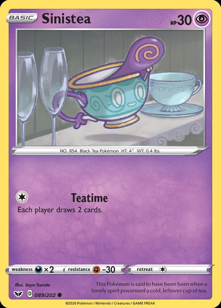 Pokemon Sinistea (89/225) Sword & Shield LP