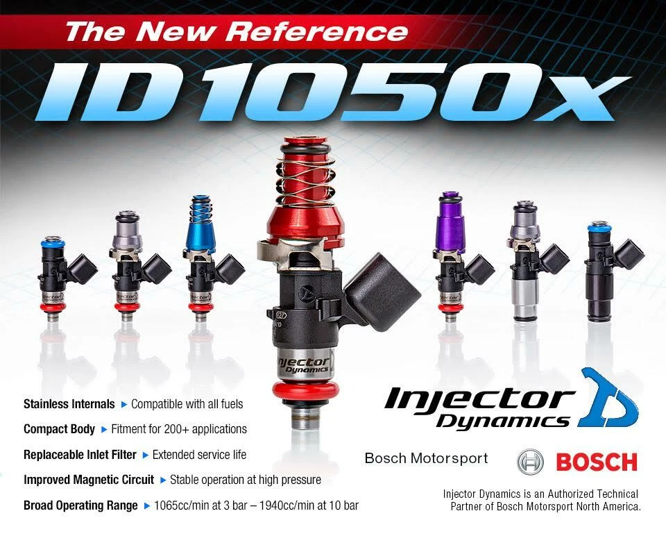 Juego de 8 inyectores de combustible Injector Dynamics ID1050X LS3 LS7 LSA 118lb/hr ID1050-XDS Foto 3 de 4