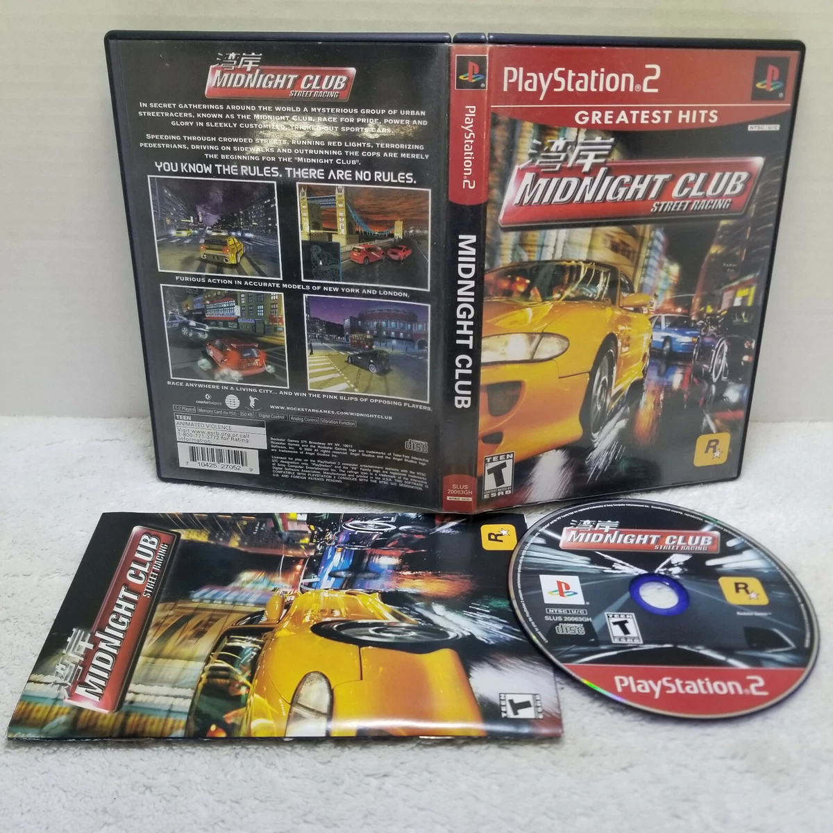 Midnight Club 5 Cars