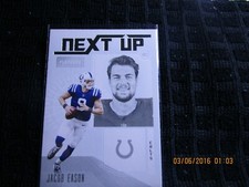 2020 panini playbook football Next Up Jacob Eason Insert RC # 11