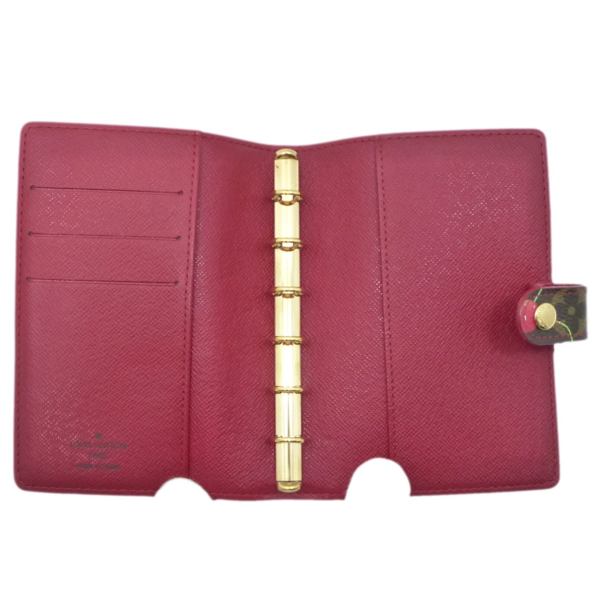ト*ー様 LOUIS VUITTON Agenda PM Diary 2017 Authentic LOUIS VUITTON Agenda PM Day Planner Cover Multi