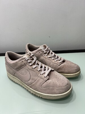 NIKE Men Dunk Low Skateboarding Sneakers Grey Size 13 Suede 2017 Shoe 904234-006 Nike Dunk Low Retro SE Cool Grey Photon Dust White Men main image 4