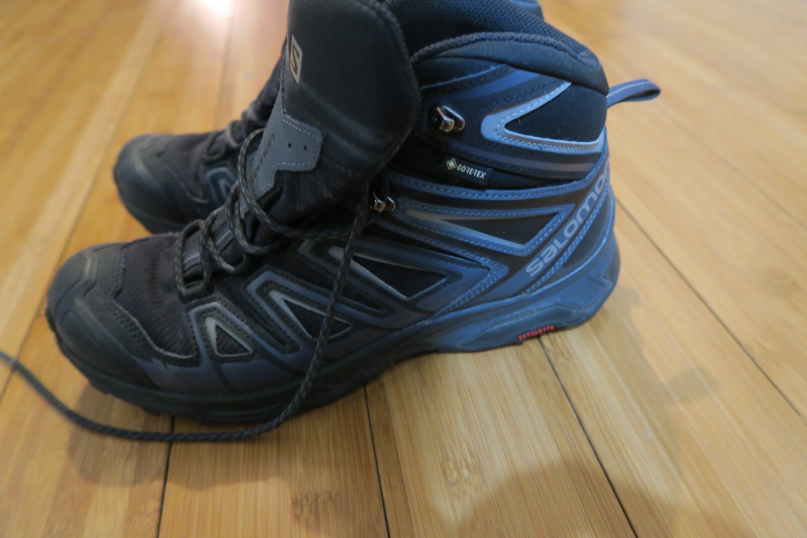 Salomon X ULTRA 3 MID GTX Stivali da trekking da uomo 9 Gore Tex neri 398684 leggere