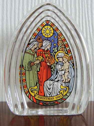 Wedgwood Ornamenti in vetro per l'anno di Natale (x3) - Foto 4 di 8