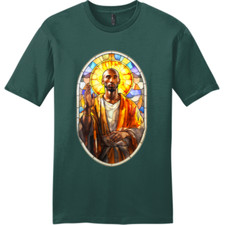 NEW Art Society KB LEGEND STAINED GLASS Tee Shirt EVERGREEN SM-4XL MADE IN USA