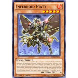 Infernoid Piaty - SECE-EN016 - Common - 1st Edition x3 - Lightly Played