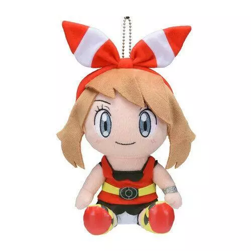 Pokemon Center Original Plush Toy Doll Trainers Red