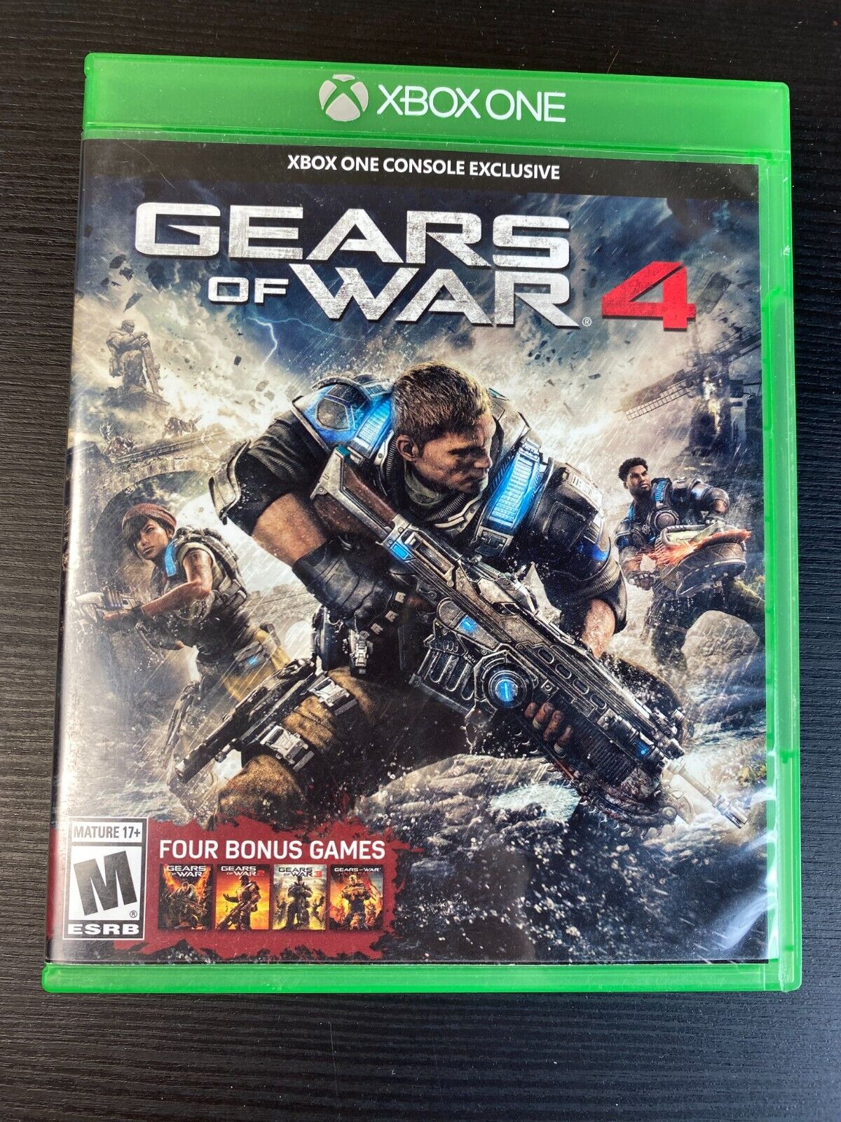 Gears of War 4 XBOX ONE XBox1 Game with Box