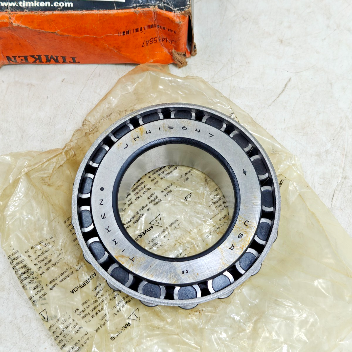 JH415647 Timken Tapered Roller Bearing Cone 75mm Bore Timken JH