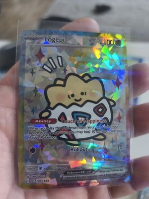 Pokemon CCG Togepi EX Custom CCG Karte In Top Zustand Pokemon Custom CCG Karte