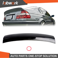 Heckspoiler Ducktail CSL Schwarz Glanz FüR BMW 3Er E46 Limousine 98-05 No ABE