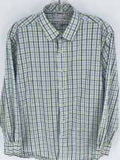 Nick Graham Everywhere Stretch Modern Fit Geometric Button Up Shirt Large Preppy