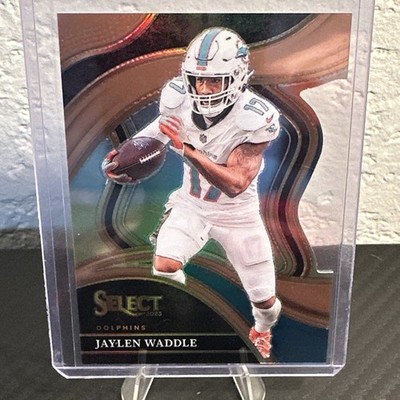 2023 Panini Select - Club Level Jaylen Waddle #257 Copper Prizm Die-Cut /299