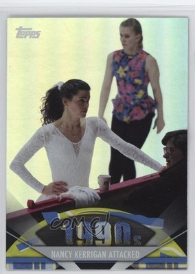 2011 Topps American Pie Foil Nancy Kerrigan Tonya Harding Attacked #169 my8