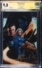 Fantastic Four #1 (2025) Trinity Comics Edition B - CGC 9.8 - Signed Adi Granov