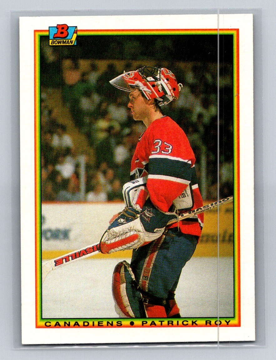 1990-91 Bowman #50 Patrick Roy Montreal Canadiens