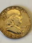 1961 Franklin Half Dollar 90% Silver. Uncirculated