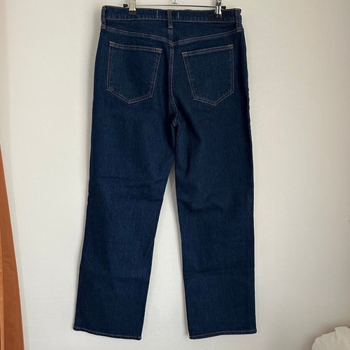 NWT NEW Abercrombie & Fitch Women's High Rise Vintage Straight Blue Jean 29/8R - Picture 2 of 7