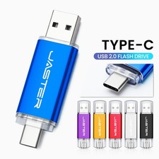 USB-C Flash Drive TYPE-C Memory Pen Stick Drives Storage 128GB 64GB 32G 16G 8G