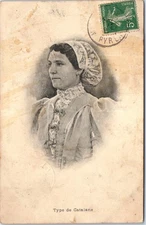 66 CATALAN TYPES - old postcard [JR03105]