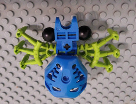 MOC Lego Bionicle Fikou 1441 BLUE Tree Spider -Custom Color Build