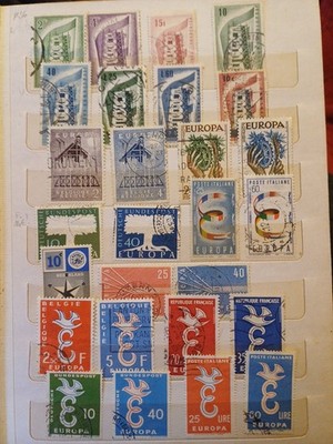 Europa CEPT used 1956-1978