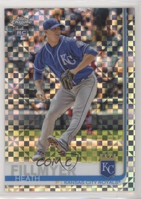 2019 Topps Chrome Mega Box X-Fractor Heath Fillmyer #97 Rookie RC 1b8