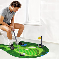 Toilet Golf Game, Mini Golf That Can Be Played in the Bathroom - Wonderful Toile