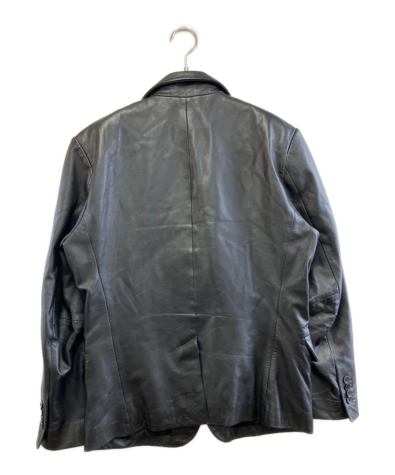 Liugoo Leathers Leather Jacket Men's Size L Black - product detail image 2