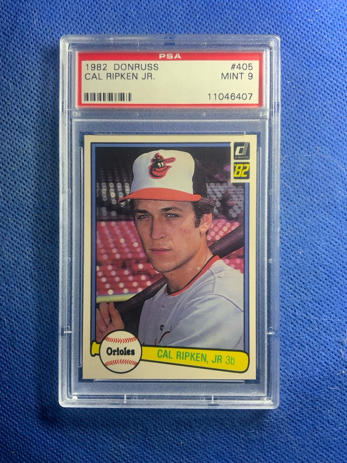 1982 Donruss #405 Cal Ripken Jr PSA 9 Mint HOF Rookie RC