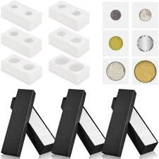 Teling 303 Pieces Coin Collecting Supplies 3 Pcs 2 x 2 Inch Coin Storage Boxe...