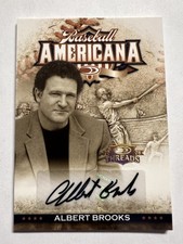 2008 Donruss Albert Brooks Auto /100 Baseball Americana #BA-30 Threads