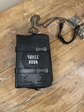 Spirit Halloween Book of Spells Crossbody Purse Handbag Goth Witch Mystical