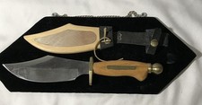 Bowie Knife sheath, on display rack