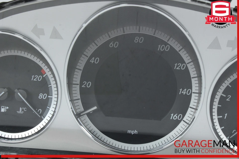 08-11 Mercedes W204 C300 C350 Instrument Speedometer Cluster 2045409648 OEM - Image 3 of 4