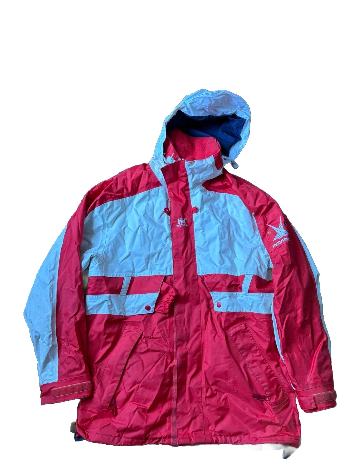 Helly Hansen Helly Tech Mens Red Waterproof Insulated Ski Jacket Sz Small
