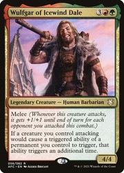 Wulfgar of Icewind Dale - Commander: Adventures in the Forgotten Realms #056/062