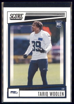2022 Score - Rookies Tariq Woolen #390 (RC)