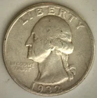 1932 Washington Silver Quarter Extra Fine 25c Coin Twenty-Five Cents Nice XF