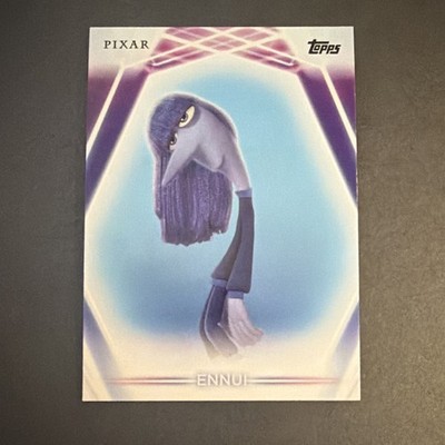 Topps 2026 Topps Neon Disney/Pixar Inside Out 2 Ennui #171 Diamante Parallel