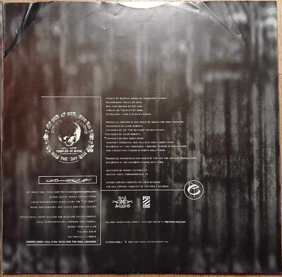Cypress Hill – III - Temples Of Boom - Vinyl Album 2 LP´s - Bild 4 von 4