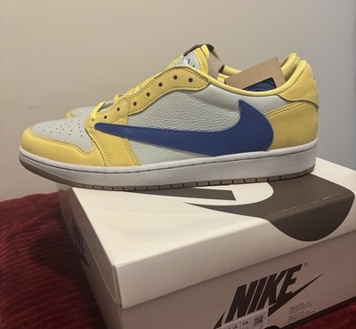 Size 15.5 - Travis Scott x Air Jordan 1 Retro OG SP Low Canary W