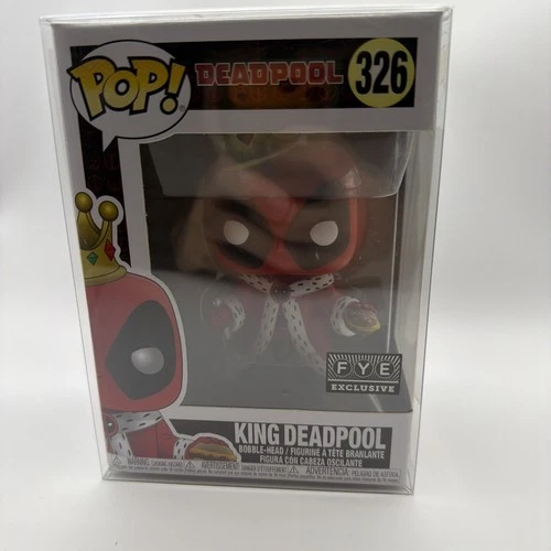 Funko Pop! Vinyl: Marvel - King Deadpool - FYE (Exclusive) #326
