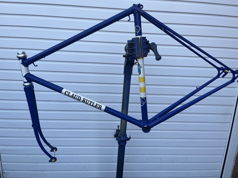 Vintage Claud Butler Steel Road Frame & Fork – Classic British Racing Bike 