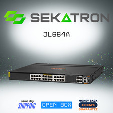Aruba JL664A 24-Port Gigabit 4 1/10/25/50G SFP56 AOS-CX FastShip