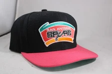 Mitchell & Ness Blk/Pnk NBA San Antonio Spurs HWC All Star Color Snapback - OSFA