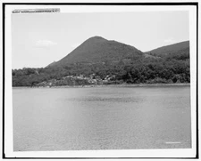 Sugar Loaf, Hudson River, New York c1900 Old Photo